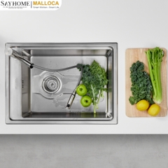 Chậu rửa chén inox Malloca MS 5066W tại thành phố Hồ Chí Minh