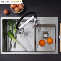 Chậu rửa chén inox Malloca MS 620T tại thành phố Hồ Chí Minh