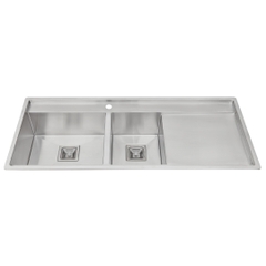 Chậu rửa chén inox 2 ngăn Malloca MS 7818 tại thành phố Hồ Chí Minh