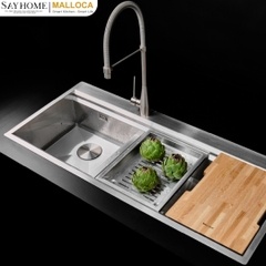 Chậu rửa chén inox Malloca Slide MS 1162R tại thành phố Hồ Chí Minh
