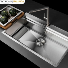 Chậu rửa chén inox 1 hố Malloca Slide MS 861 tại thành phố Hồ Chí Minh