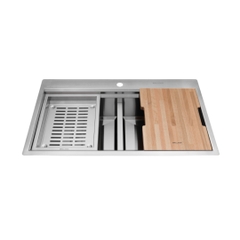 Chậu rửa chén inox 2 hố Malloca Slide MS 862 tại thành phố Hồ Chí Minh
