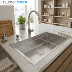 Chậu rửa chén bát 1 hố inox 304 B-GEM BG - 7843AT 78cm tại thành phố Hồ Chí Minh