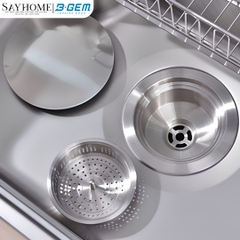 Chậu rửa chén bát 1 hố inox 304 B-GEM BG - 7848CPH 78cm tại thành phố Hồ Chí Minh