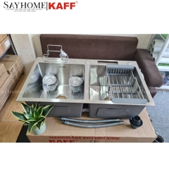 Chậu rửa INOX KAFF KF-HM8245C - Bảo hành chính hãng 5 năm