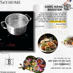 Bếp điện từ đôi KAFF KF-FL866GIH tại thành phố Hồ Chí Minh