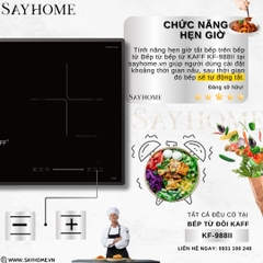 Bếp từ đôi KAFF KF-988II tại thành phố Hồ Chí Minh