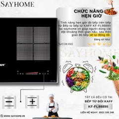 Bếp từ đôi KAFF KF-FL9889II tại thành phố Hồ Chí Minh