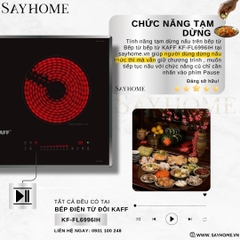 Bếp từ kết hợp hồng ngoại KAFF KF-FL6996IH tại thành phố Hồ Chí Minh