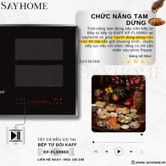 Bếp từ đôi KAFF KF-FL6996II tại thành phố Hồ Chí Minh