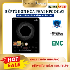 Bếp điện từ đơn Hoà Phát HPC D11A2 - Bảo hành 12 tháng