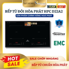 Bếp từ đôi Hoà Phát HPC D22A2 - Bảo hành 24 tháng