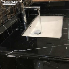 Đá Marble đen tia chớp