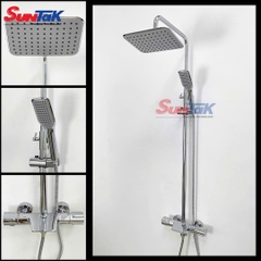 Sen Cây Tắm Đứng SC9010 Nóng Lạnh đồng thau mạ Crom