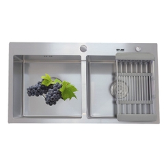 Chậu rửa chén bát 2 hố inox 304 EUROSUN EU-8245C tại thành phố Hồ Chí Minh