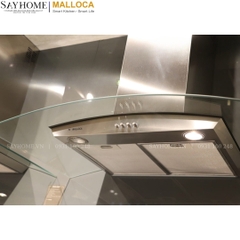 Máy hút mùi MALLOCA DELTA-K890V kính cong RANGE HOOD - Hàng chính hãng MALLOCA