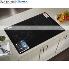 Bếp từ đôi  Kocher DI 801GE IPLUS -  Bảo hành 3 năm
