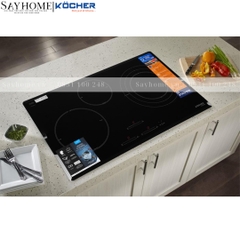 Bếp từ đôi Kocher DI 855GE -  Bảo hành 3 năm