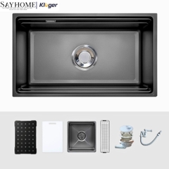 Chậu rửa chén bát 1 hố Nhật Kluger KG7644FB Basic/Plus tại thành phố Hồ Chí Minh
