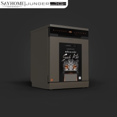 Máy rửa bát JUNGER JG Leopard DWJ-163-MS 15 bộ đồ ăn Châu Âu - Hàng chính hãng