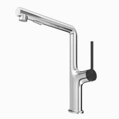 Vòi rửa bát Kluger KLF0001S / KLF0001B / KLF0001C dây rút, nóng lạnh - Chính hãng