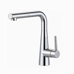 Vòi rửa bát Kluger KLF0013SC dây rút, nóng lạnh - Chính hãng