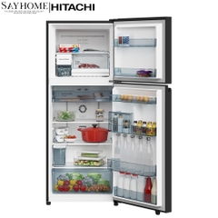 Tủ lạnh 2 cánh màu xám Hitachi HRTN6408SAGMGVN 372 Lít - Hàng chính hãng