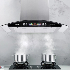 Máy hút mùi kính cong GROB GH-KS1700, GH-KS1900 tại thành phố Hồ Chí Minh
