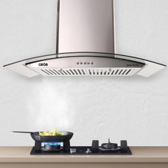 Máy hút mùi kính cong GROB GHA-K2700, GHA-K2900 tại thành phố Hồ Chí Minh