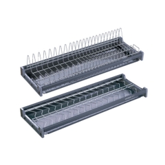 GIÁ BÁT ĐĨA CỐ ĐỊNH 2 TẦNG, INOX SUS304 GRAND X XF.60S - SAYHOME