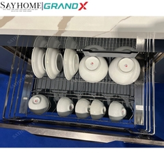 Giá bát đĩa GrandX XD.60S/70S/80S/90S nan dẹt Inox Sus304 tại Thành phố Hồ Chí Minh