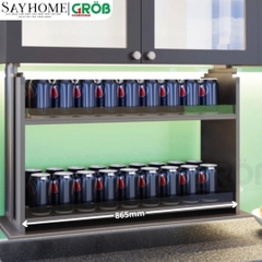 Giá nâng hạ GROB GP2-70/80/90 điện cảm ứng để gia vị inox 304 - Hàng chính hãng GROB