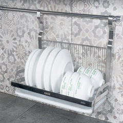 Giá đựng bát đĩa GROB GU304-5 Inox 304 Treo Ngoài - Hàng chính hãng Grob