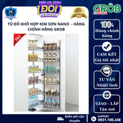 Tủ đồ khô hợp kim phủ nano GROB - Nan dẹt