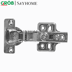 Bản lề GROB GS304C-1-2-3 inox Thẳng, cong ít, cong nhiều - Hàng chính hãng GROB