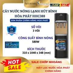 Cây nước nóng lạnh hút bình Hoà Phát HHC388 - Hàng chính hãng Hoà Phát