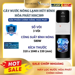 Cây nước nóng lạnh hút bình Hoà Phát HHC389 - Hàng chính hãng Hoà Phát