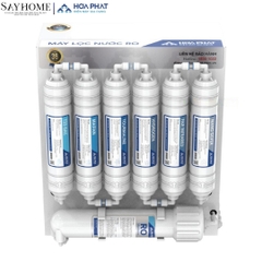 Máy lọc nước Hòa Phát HWU3A1022 RO để gầm không chân với 10 lõi lọc - Bảo hành chính hãng 36 tháng