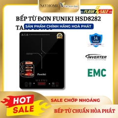 Bếp điện từ đơn Funiki HSD8282 - Bảo hành 14 tháng