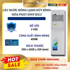 Cây nước nóng lạnh hút bình Hòa Phát HWP B1CJ - Bảo hành 24 tháng