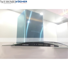 Máy hút mùi KOCHER K-228S kính cong - Bảo hành 3 năm