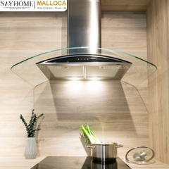 Máy hút mùi MALLOCA GAMA K3155.9 kính cong RANGE HOOD - Hàng chính hãng MALLOCA