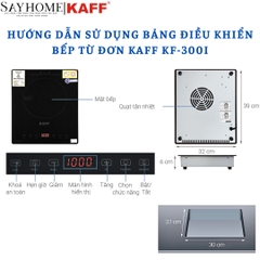 Bếp từ đơn KAFF KF-330I - Bảo hành chính hãng 3 năm