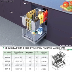COMBO Phụ kiện tủ bếp cao cấp GROB - Combo 12 tại thành phố Hồ Chí Minh
