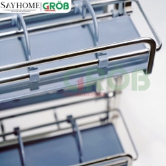 KỆ ĐỰNG DAO THỚT, CHAI LỌ ĐA NĂNG INOX 304 - NAN OVAL GROB C1.OV.30, C1.OV.35, C1.OV.40, C1.OV.45 tại thành phố Hồ Chí Minh