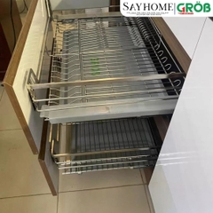 KỆ ĐỰNG CHÉN BÁT ĐA NĂNG INOX 304 - NAN OVAL GROB C1.OV.60B, C1.OV.70B, C1.OV.75B, C1.OV.80B, C1.OV.90B tại thành phố Hồ Chí Minh