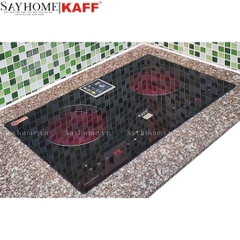 Bếp hồng ngoại đôi KAFF KF-073CC - Bảo hành chính hãng 5 năm
