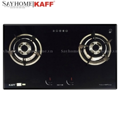Bếp ga đôi KAFF KF-212 màu đen - Bảo hành chính hãng 3 năm