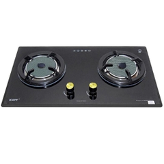 Bếp ga hồng ngoại đôi KAFF KF- 608I - Bảo hành chính hãng 3 năm