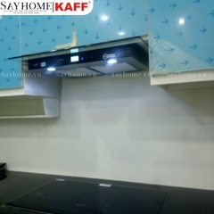 Máy hút mùi KAFF KF-70RH /90RH kính toa cảm ứng - Bảo hành chính hãng 3 năm